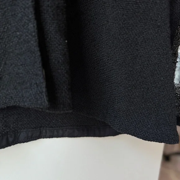 MASAI | COTTON BLEND BOHO BLACK POCKET DOUBLE BUTTON OPEN SLIT CARDIGAN SHACKET - Picture 6 of 10